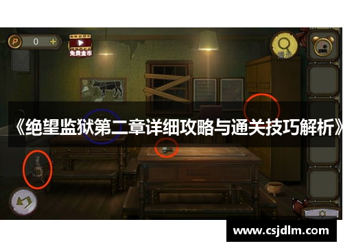 《绝望监狱第二章详细攻略与通关技巧解析》