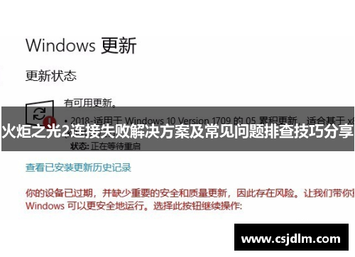 火炬之光2连接失败解决方案及常见问题排查技巧分享